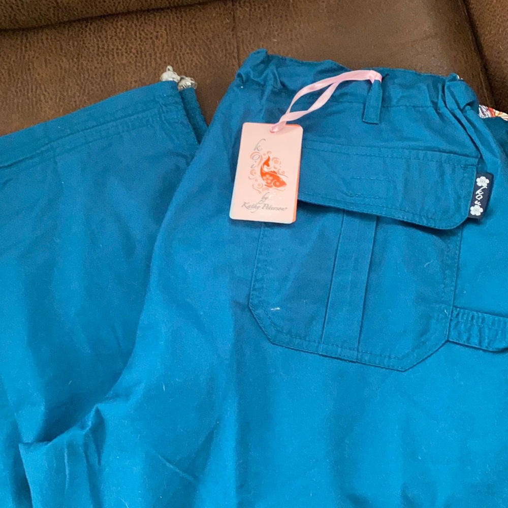 Woman’s koi scrub pants